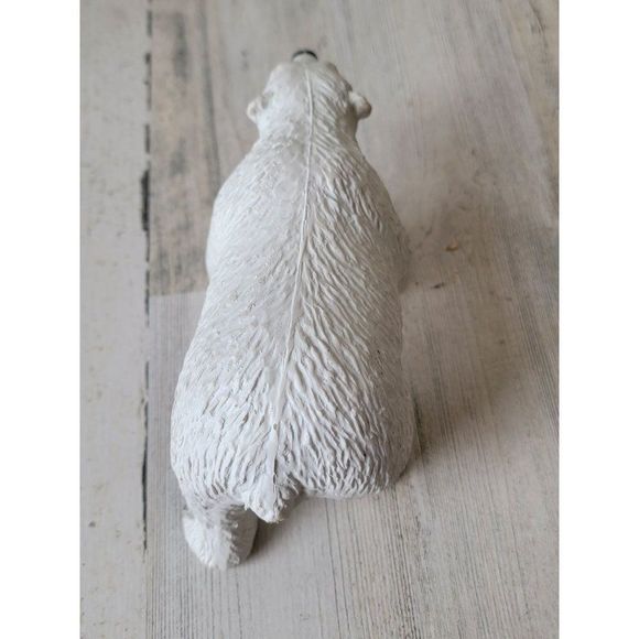 Rubber toy‎ polar bear white Antarctica figure squish - Picture 9 of 11